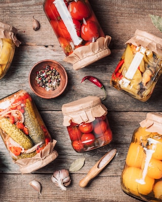 Conservare il barattolo per gli alimenti