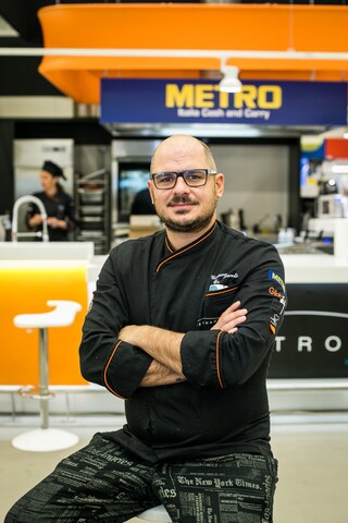 Giancarlo Conoscenti, chef dell'Accademia METRO di Bologna
