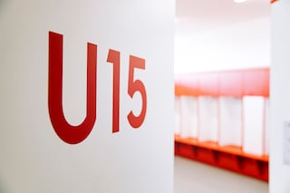 U15'in soyunma odası