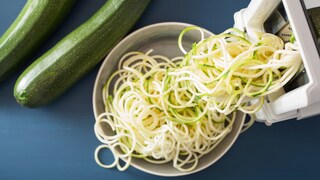 Tendenze alimentari Zoodles