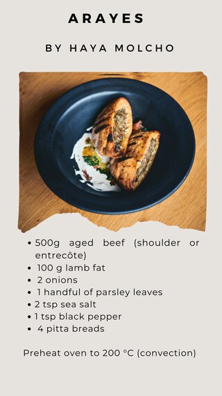 Recipe recommendation: arayes – by Haya Molcho
