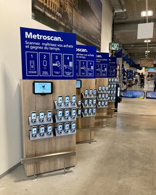Scan and go at METRO