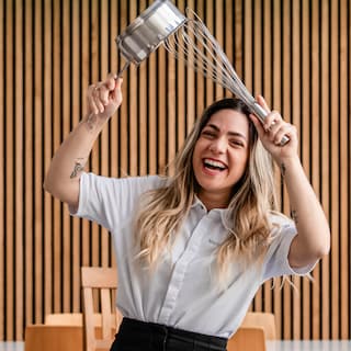  Maria Quirino de Almeida with passion and commitment: she loves patisserie