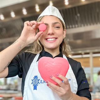 Maria Quirino de Almeida at the ‘Le Cordon Bleu’ cookery school.