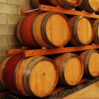 Wine barrels