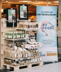 NX Food Startup shelf