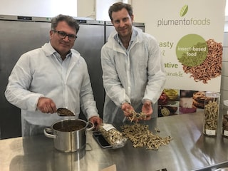 I fondatori di Plumento Foods Daniel Mohr e Nicolas Stoeckert
